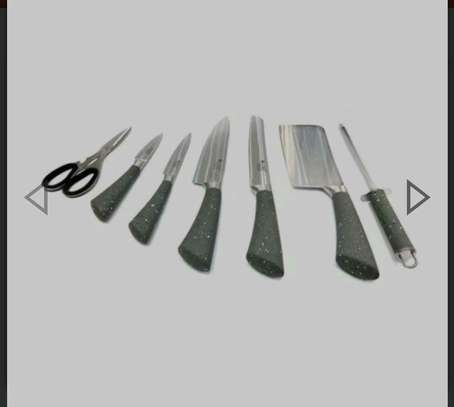 7in1 knife set with stand image 4