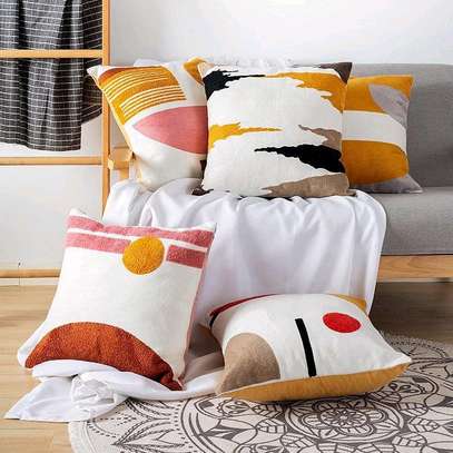 Wooven pillow covers image 1