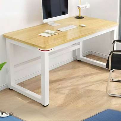 Office Table: 1200mm Wood Home Study Office Table image 1