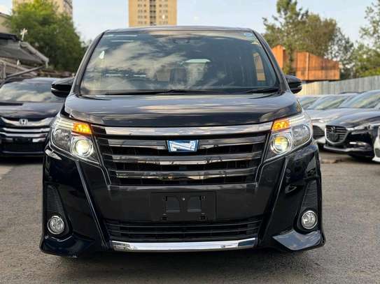 Toyota Noah 2017 model fully loaded black color image 6