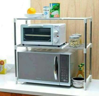 2 Tier kitchen microwave stand image 1