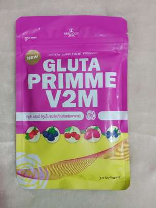 Gluta V2M Glutathione Lightening Soft Gels image 3