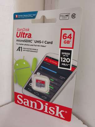 Sandisk Ultra High Speed Micro SD Memory Card-64GB image 1