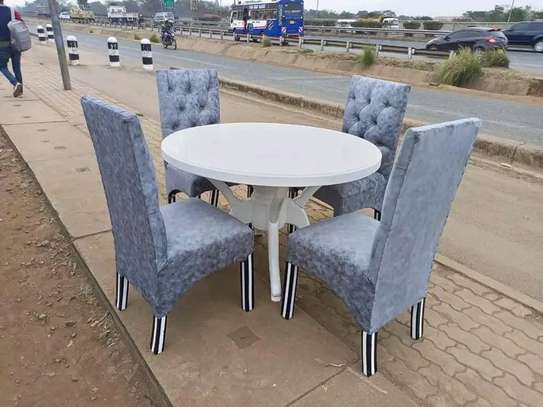 4 seater fabric dining image 1