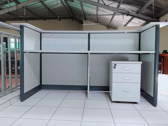 Office Desk: 2Meters Reception Office Deck image 6