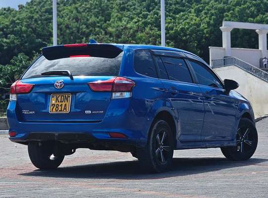 Toyota Fielder 2016 Blue image 4