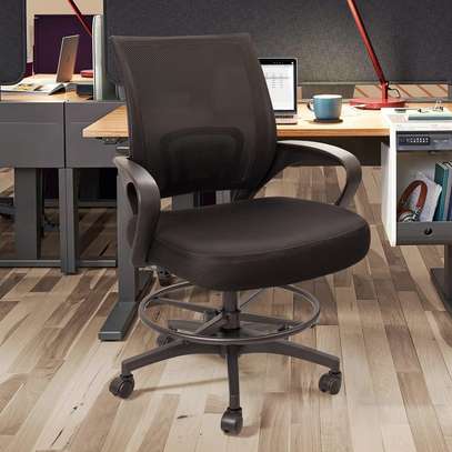 Office Chair; Adjustable High Height Cashier Office Chair image 3