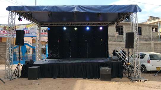 Professional Portable Stage with Sound & Lighting image 6