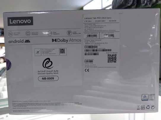 Lenovo Tab M10 3RD GEN Storm Grey ( Unisoc T610, 4GB, 64GB) image 2