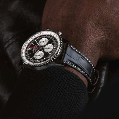 Breitling Mens Navitimer B01 Black Chronograph 46 Watch image 3
