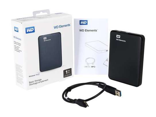 WD 2TB Elements Portable External Hard Drive HDD, USB 3.0 image 3