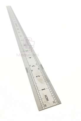 100cm 40 inches Stainless Steel Straight Ruler image 1