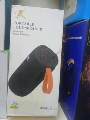 Portable loud speaker with Bluetooth and fm Model C19 image 2