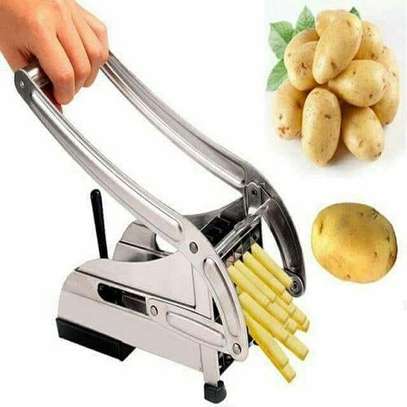 Generic Stainless Steel French Fry Cutter Potato Chipper image 1