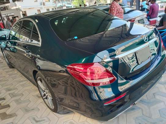 Mercedes Benz E200 blue on sale image 1