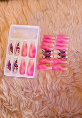 Reusable press on nails 24 pieces image 6