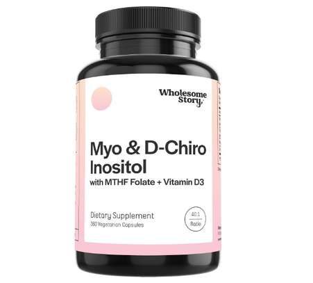 Myo-Inositol & D-Chiro Inositol Capsules  360 Count image 2