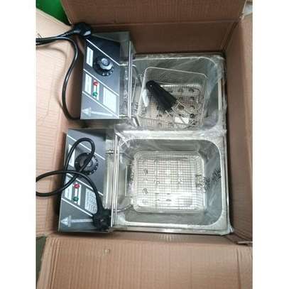 WNGREAT Double Stainless Steel Deep Fryer 6l+6l; 500W image 1