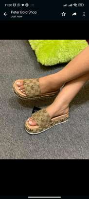 Gucci sandals Restocked 💥
Sizes 37-41 @ 2100 Ksh image 1