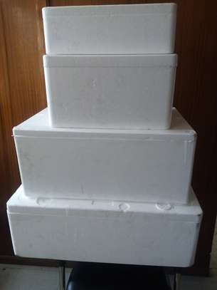 Packaging/styrofoam boxes image 1