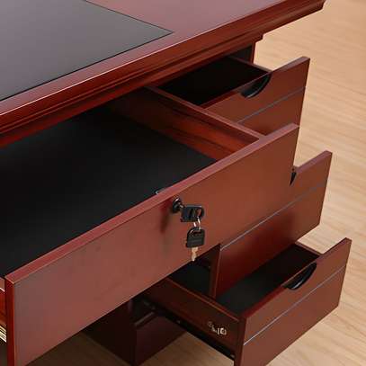 1200mm executive desk with drawers image 8