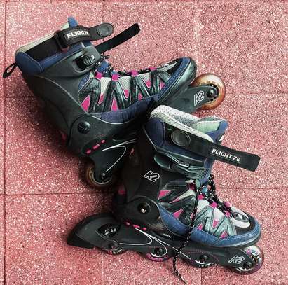 For Sale BRAND NAME K2 PRO ROLLER BLADES! image 2
