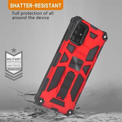 Armor Shockproof TPU + PC Magnetic & Stand Case for Samsung A51 A71 image 4