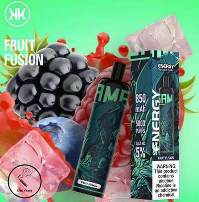 KK Energy 5000 Puffs Rechargeable Vape - Fruit Fusion image 1