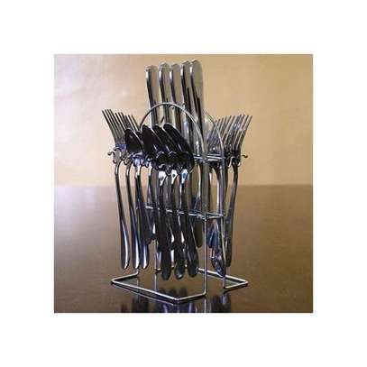 Stainless Steel 24PCs Cutlery Set image 1