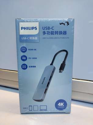 HUB Philips SWV6115G 5 in 1 USB-C to HDMI+USB+PD image 3