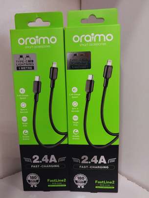 Oraimo USB C Type C Cable For IPhone OCD-CL54 image 2