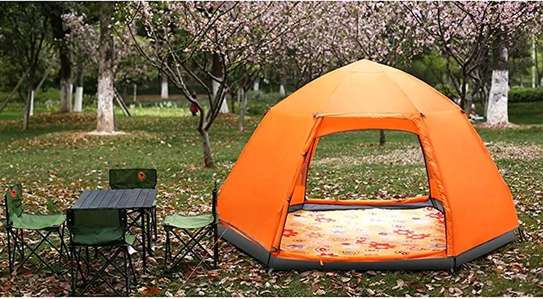 Automatic tent with rain cover image 1