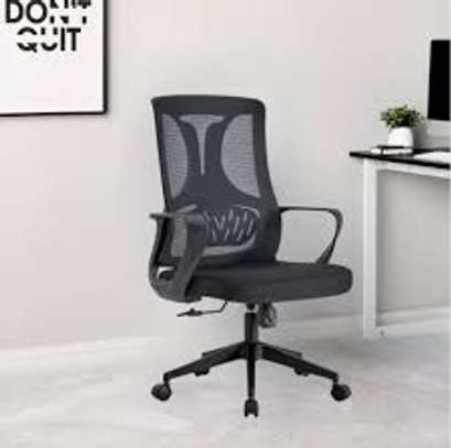 Mid-Back Mesh Adjustable Office Working Chair image 9