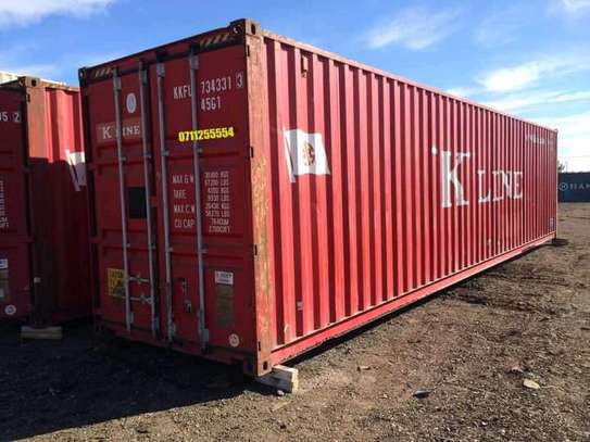 40ft high cube shipping containers for sale image 1