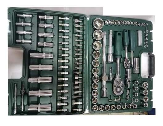 Mlg Combination Spanner Box Tool Kit 108pcs Set image 3