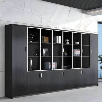 Office Cabinet : Modern Executive Wooden Credenza image 3