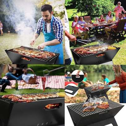 Foldable BBQ Grill for Picnic, Travel, Garden, Camping image 1