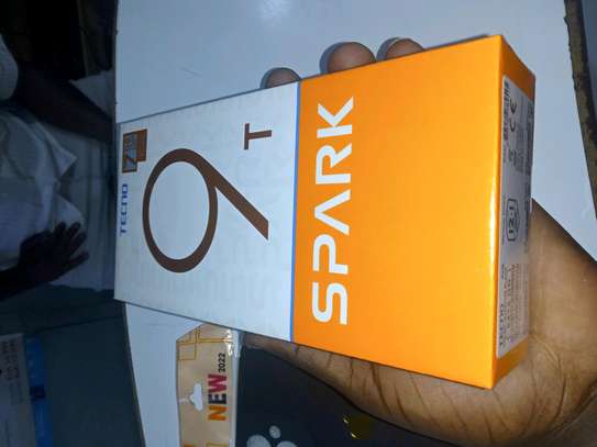 Tecno Spark 9T 64gb/4gb Ram 13mp back 32mp Selfie(new) image 1