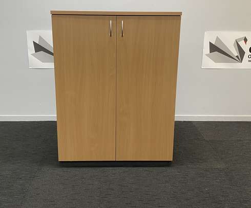 Wooden 2 Door Home Office Storage Cabinet image 9