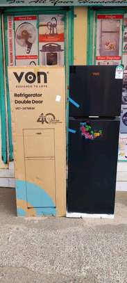 Von 247litres double door fridge image 2