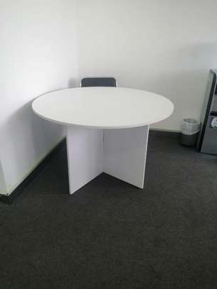 Modern L-shape office desk image 11