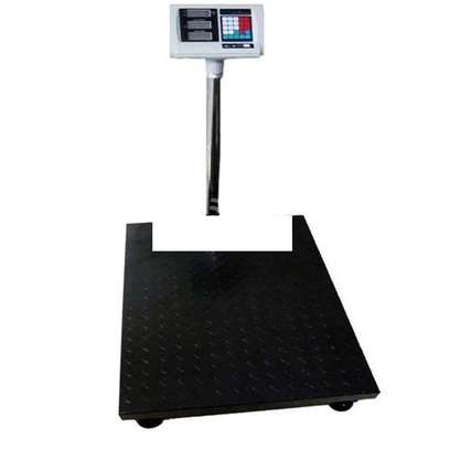 500kg Digital Scale A12, Stainless Plate image 1