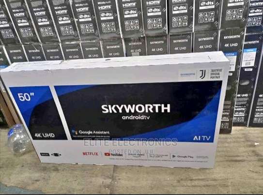 50 Skyworth smart UHD Television +Free TV Guard image 1
