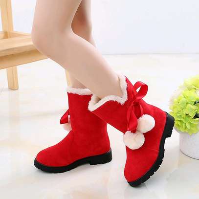 Adorable kids warm boots image 2