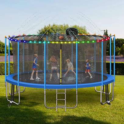 YORIN 1500LBS (16FT) TRAMPOLINE- ADULTS AND KIDS image 1