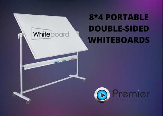Whiteboards Portable Double Sided Whiteboard 8*4 image 2