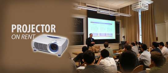 Hire a projector with 4000 Lumens image 1