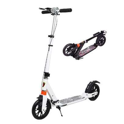 Foldable Scooter Adjustable Handlebars, Lightweight, For Riders Age 8+ image 1