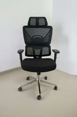 Office Chair; Adjustable Ergonomic Swivel Office Chair image 2