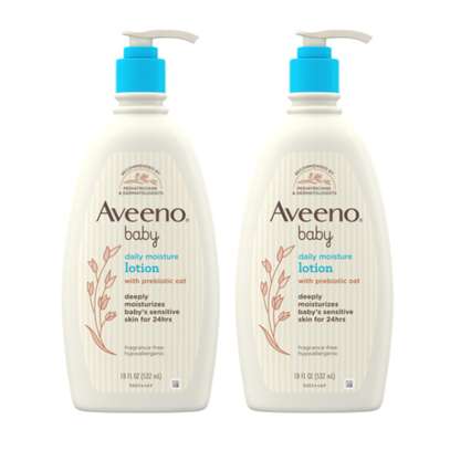 Aveeno Baby Body Lotion for Sensitive Skin, Hypoallergenic image 4